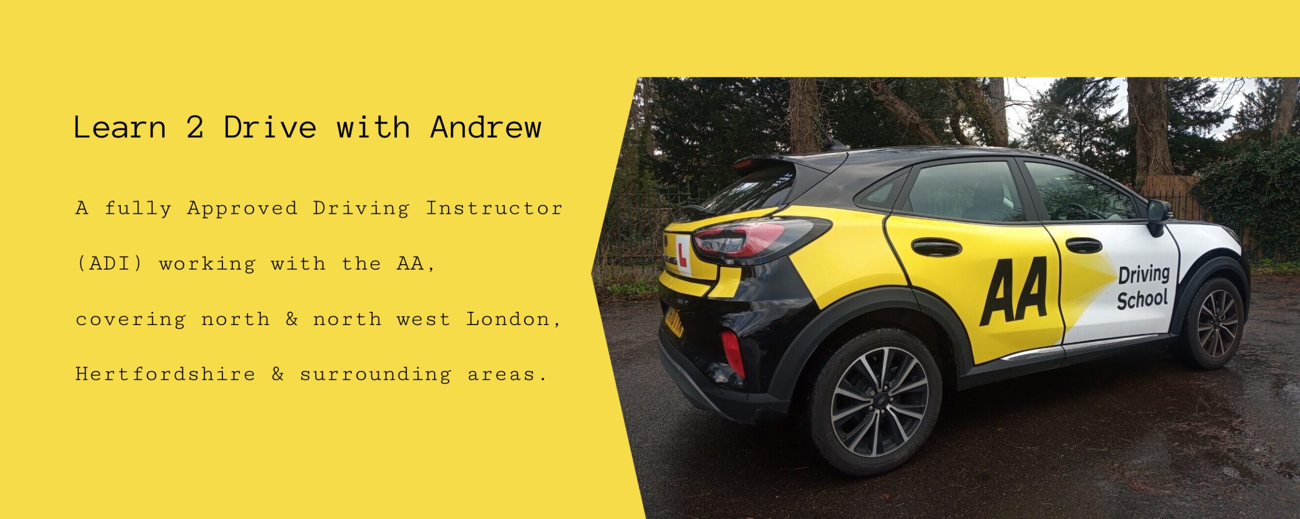 Learn 2 Drive with Andrew